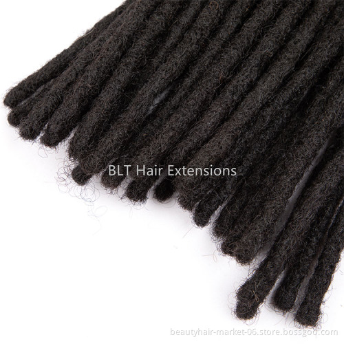 hot selling soft dreadlocks braids dreadlock extensions human hair human hair dreadlock extensions